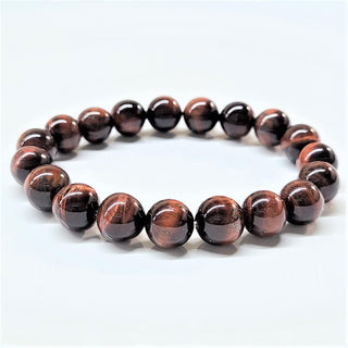 Tiger Eye Bracelet (Red) ~ 10mm