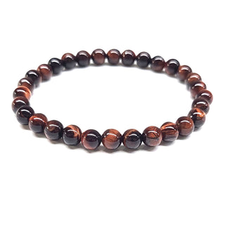 Tiger Eye Bracelet (Red) ~ 6mm