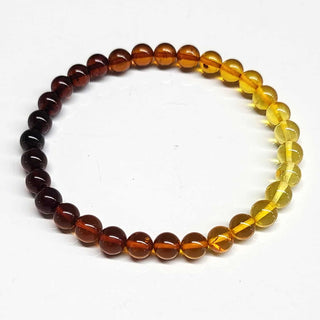 Amber Bracelet (Natural Rainbow) ~ 6mm