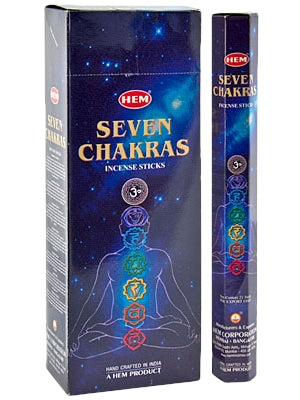 7 Chakras ~ HEM Incense Sticks