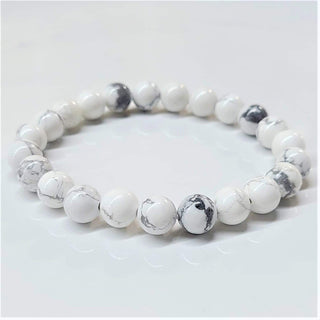 Howlite Bracelet ~ 8mm