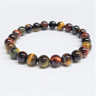 Tiger Eye Bracelet (Multi-Color) ~ 8mm