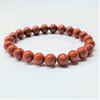 Jasper Bracelet (Red) ~ 8mm