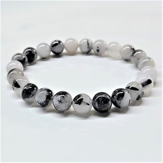 Quartz Bracelet (Tourmalinated) ~ 8mm