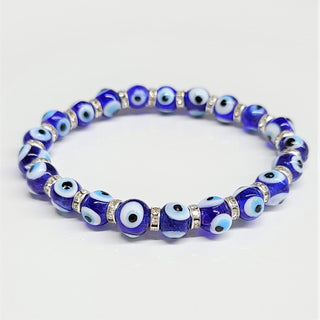 Evil Eye Bracelet ~ 8mm