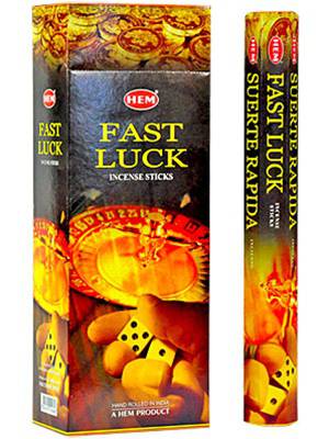Fast Luck ~ HEM Incense Sticks