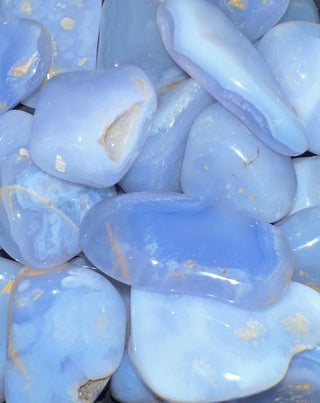 Chalcedony (Blue) ~ Tumbled