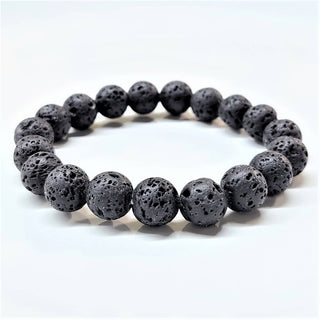 Lava Stone Bracelet ~ 10mm