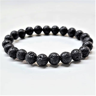 Lava Stone Bracelet ~ 8mm
