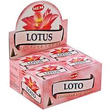 Lotus ~ HEM Incense Cones