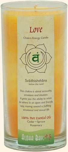 Sacral Chakra Candle ~ Love
