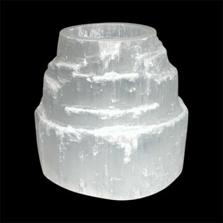 Selenite ~ candle holder
