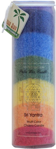 Seven Chakra Candle ~ Fragrance-Free