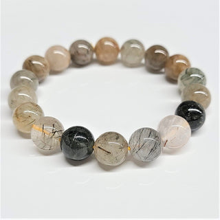 Quartz Bracelet (Rutilated) ~ 10mm