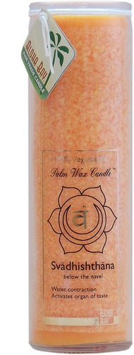 Sacral Chakra Candle ~ Love (Fragrance-Free)