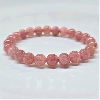 Quartz Bracelet (Strawberry) ~ 8mm