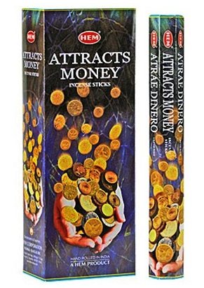 Attracts Money ~ HEM Incense Sticks