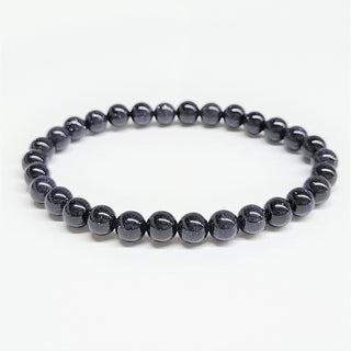 Goldstone Bracelet (Blue) ~ 6mm