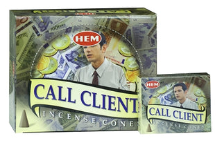 Call Client ~ HEM Incense Cones