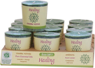 Healing ~ Heart Chakra Votive