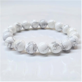Howlite Bracelet ~ 10mm