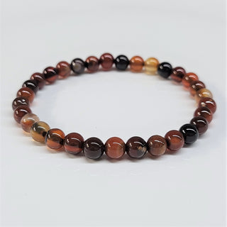Agate Bracelet (Red) ~ 6mm