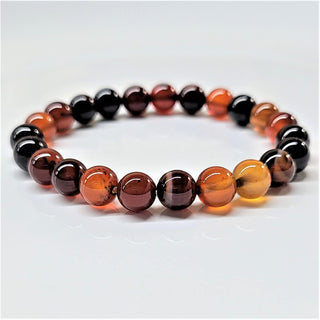 Agate Bracelet (Red) ~ 8mm
