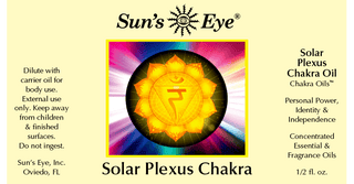 Solar Plexus Chakra Oil