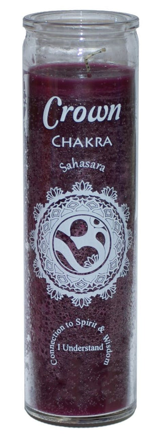 7 Day Candle ~ Crown Chakra