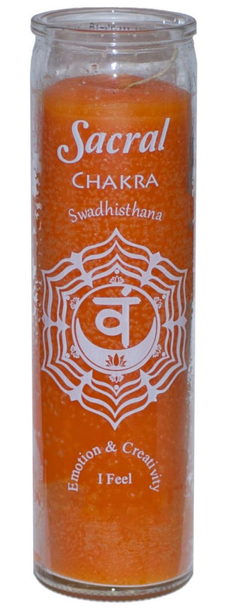 7 Day Candle ~ Sacral Chakra
