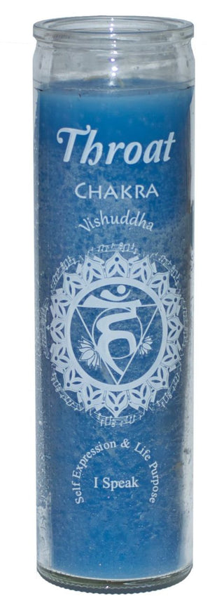 7 Day Candle ~ Throat Chakra