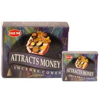 Attracts Money ~ HEM Incense Cones