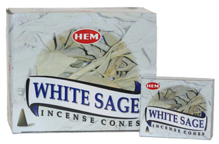 White Sage ~ HEM Incense Cones